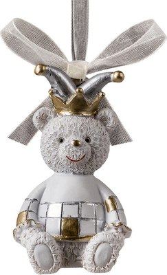

Елочная игрушка, Decor. Королевский мишка / 62316