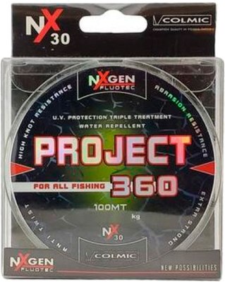 

Леска монофильная, Project 100mt - 0.14 / NYPR10014