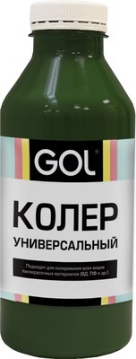 Колеровочная паста Palizh GOL № 75 (900мл, оливковый)