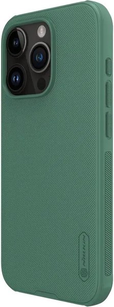Чехол-накладка Nillkin Super Frosted Shield Pro для Apple iPhone 15 Pro Max (зеленый)
