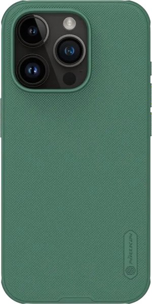 Чехол-накладка Nillkin Super Frosted Shield Pro для Apple iPhone 15 Pro Max (зеленый)