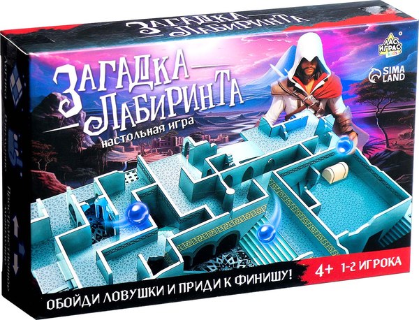 Настольная игра Лас Играс Kids. Загадка лабиринта / 10385737