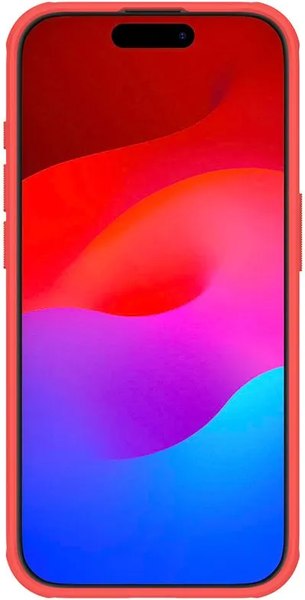 Чехол-накладка Nillkin Super Frosted Shield Pro для Apple iPhone 15 Pro Max (красный)