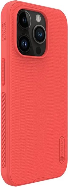 Чехол-накладка Nillkin Super Frosted Shield Pro для Apple iPhone 15 Pro Max (красный)