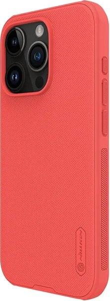 Чехол-накладка Nillkin Super Frosted Shield Pro для Apple iPhone 15 Pro Max (красный)