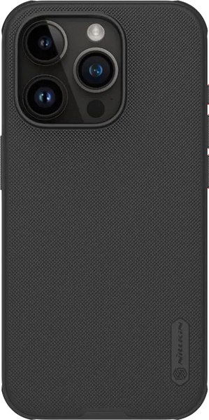 Чехол-накладка Nillkin Super Frosted Shield Pro для Apple iPhone 15 Pro Max (черный)