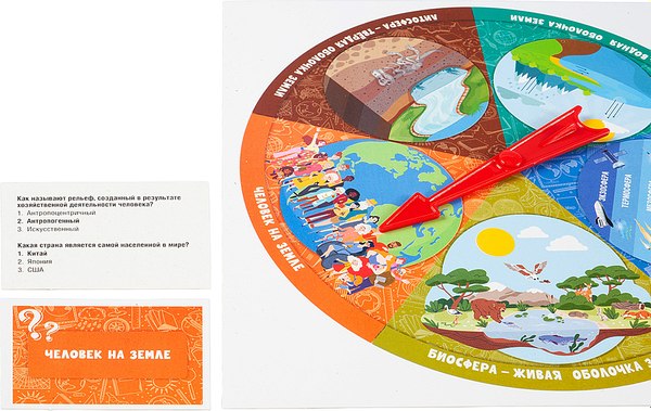 Настольная игра Десятое королевство Викторина География / 04819