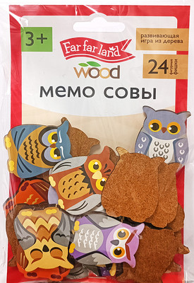 Развивающая игра Десятое королевство Far far land wood Мемо Совы / 05189 -