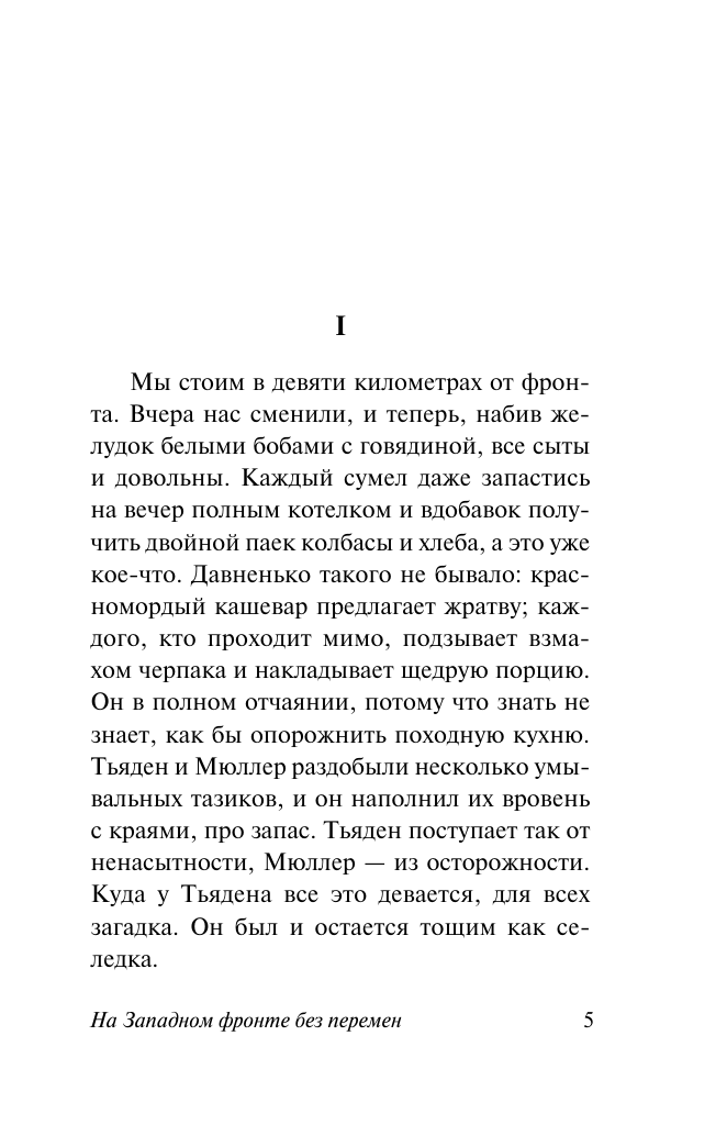 Художественная книга АСТ На Западном фронте без перемен, мягкая обложка (Ремарк Эрих) — фото 6
