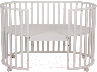 Детская кровать-трансформер Polini Kids Simple 905 (белый)
