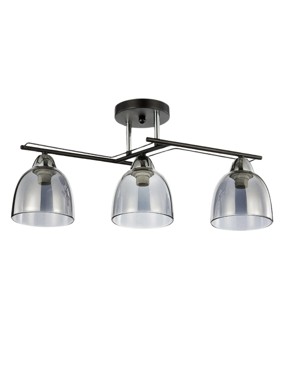 Люстра Aitin-Pro НПБ 02-3x60-101 / 6098/3 (черный/хром)