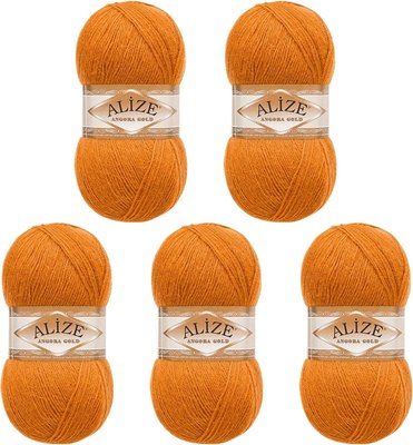 

Набор пряжи для вязания, Angora Gold 20% шерсть, 80% акрил / 234