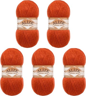 

Набор пряжи для вязания, Angora Gold 20% шерсть, 80% акрил / 36