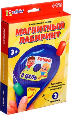 

Развивающий игровой набор, IQ Магнитный лабиринт / 10228194