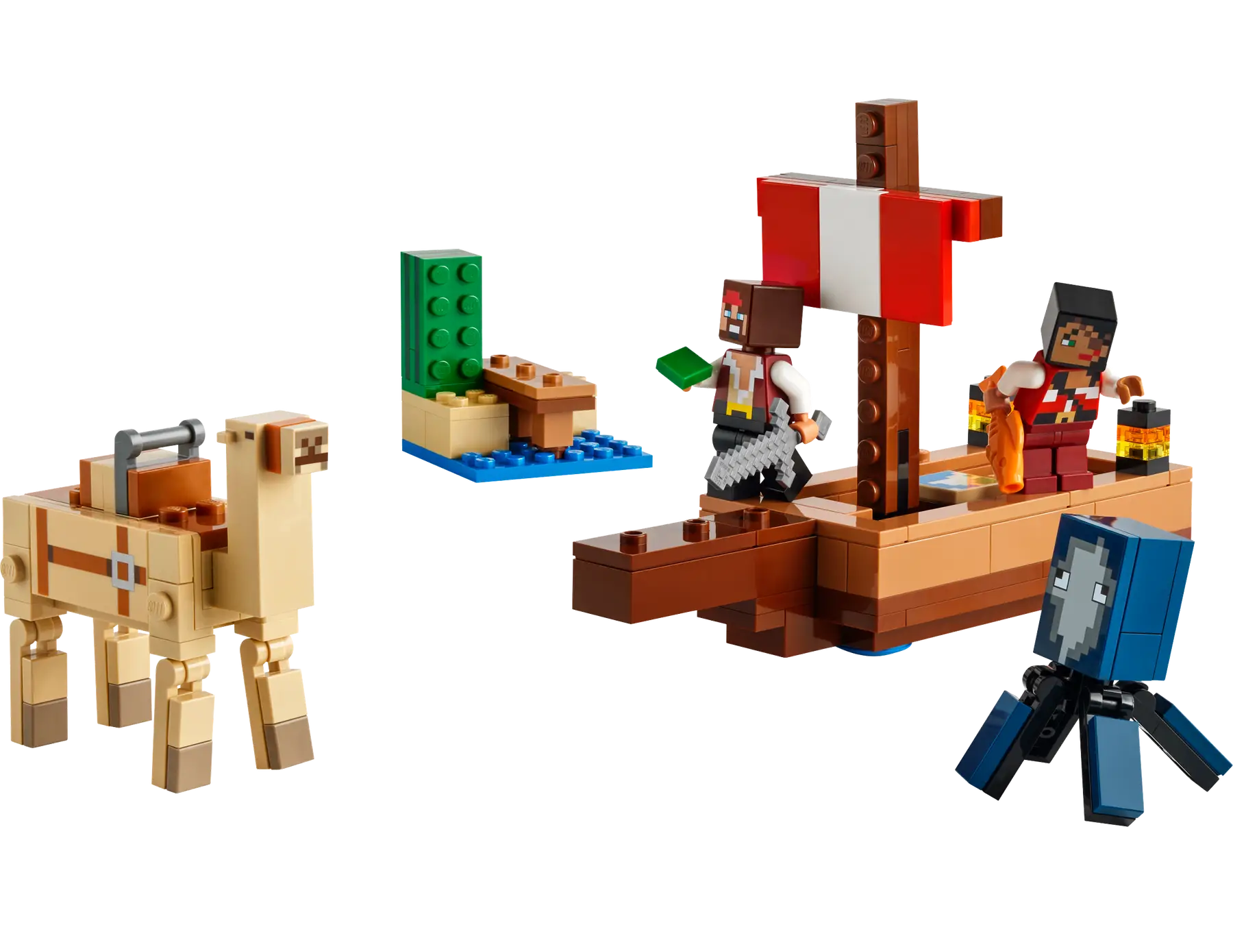 Конструктор Lego Minecraft Путешествие на пиратском корабле 21259