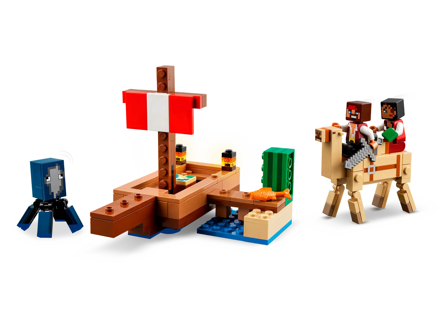 Конструктор Lego Minecraft Путешествие на пиратском корабле 21259