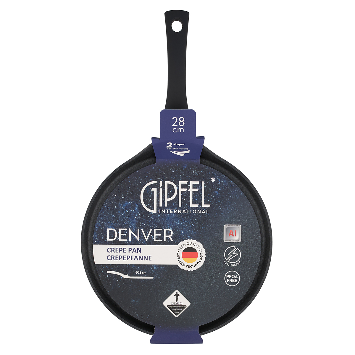 Блинная сковорода Gipfel Denver 52627