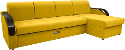 

Диван угловой, Лидер-6 с оттоманкой ППУ 300x165