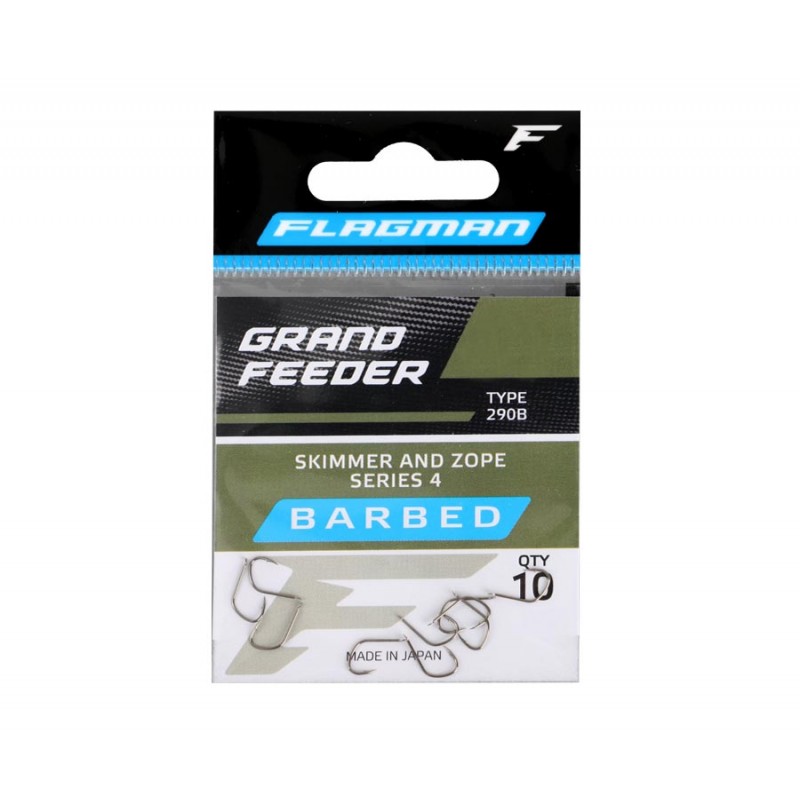 Набор крючков рыболовных Flagman Fishing Grand Feeder Skimmer And Zope Series 4 / 290B-12 — фото 2