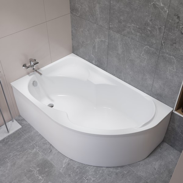 Купить Ванна акриловая Lauter Geneva 170x105 / 2103170L в Бобруйске