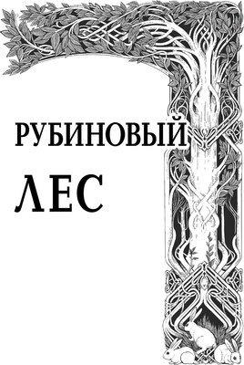 Книга Черным-бело Рубиновый лес. Дилогия твердая обложка (Гор Анастасия)