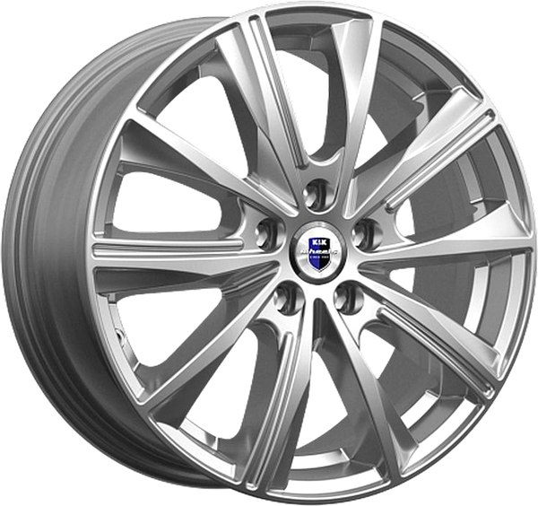 Литой диск K&K Арнар (KC890) 15x6" 4x100мм DIA 67.1мм ET 40мм Дарк платинум