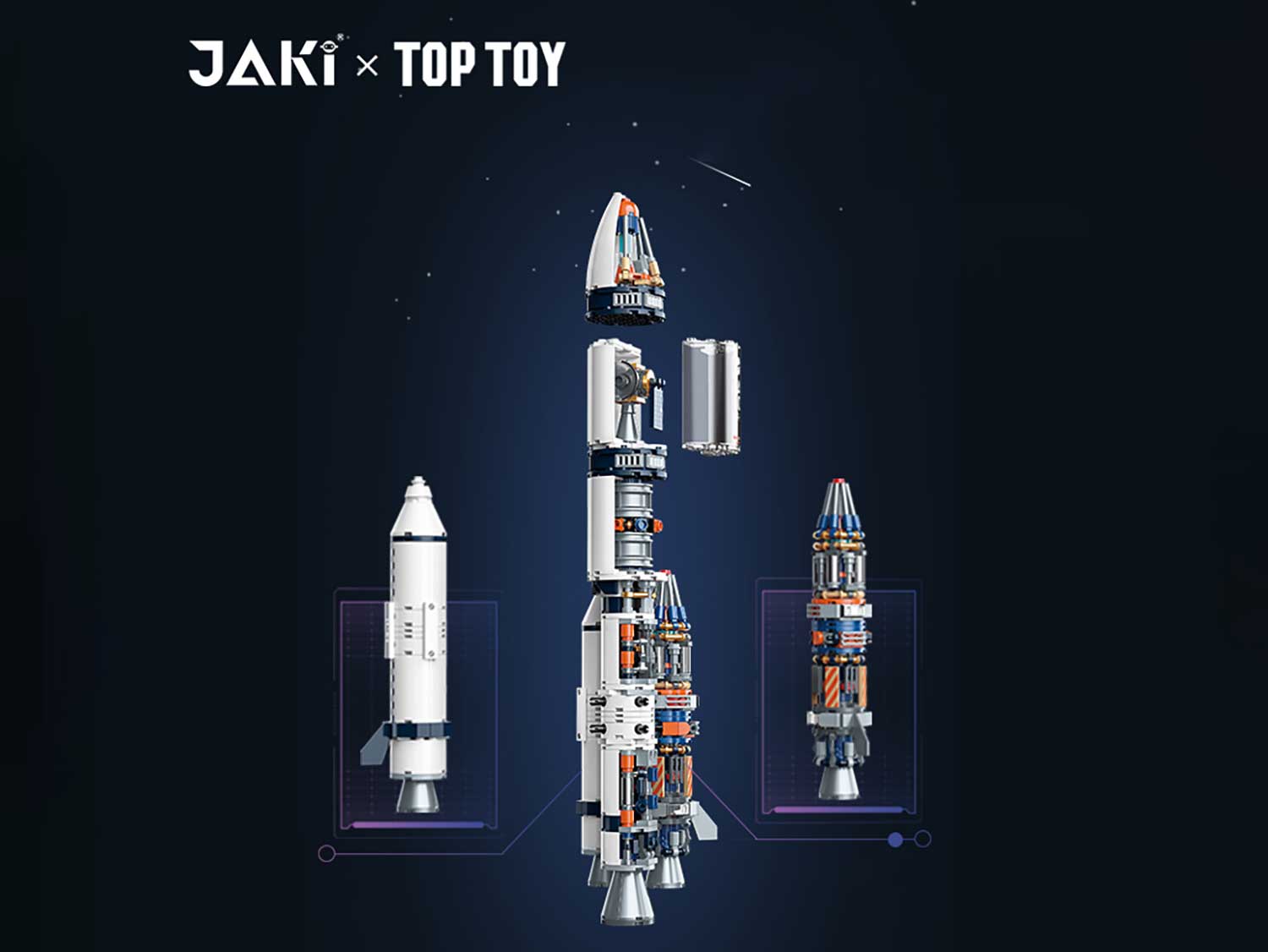 Конструктор Jaki Ракета / JK8501