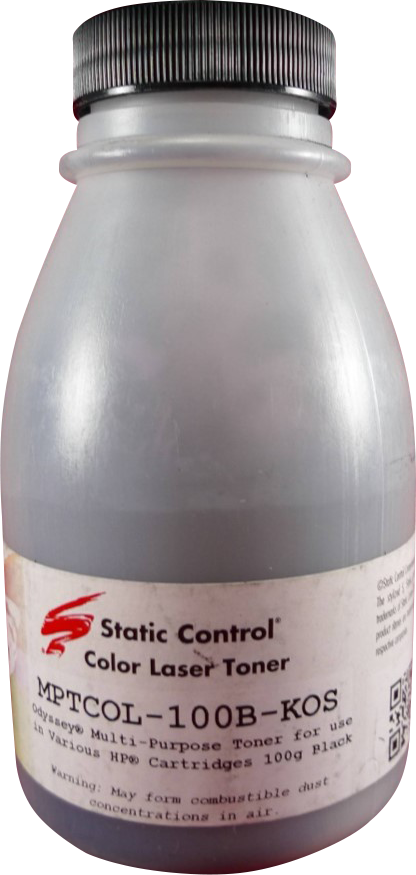 Тонер для принтера Static Control MPTCOL-100B-KOS