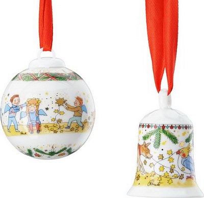 

Набор елочных игрушек, Christmas Lights. Шар и Колокольчик / 02480-727474-28620