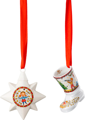

Набор елочных игрушек, Christmas Lights. Сапожок и Звезда / 02481-727474-28622