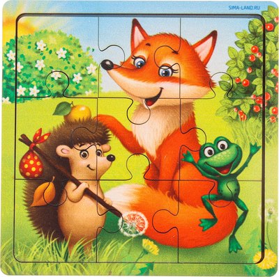 

Развивающая игра, Лесные зверята / 4930534