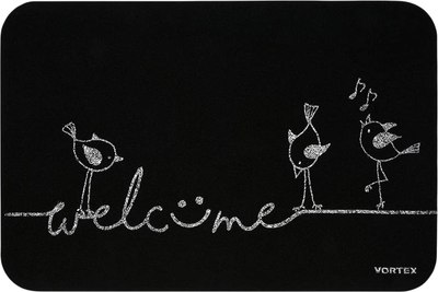 

Коврик грязезащитный, Welcome птицы 40x60см / 24401