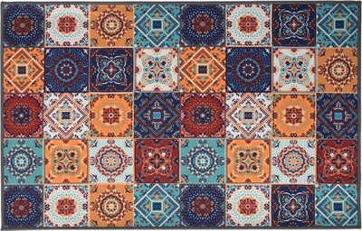 

Коврик грязезащитный, Velur 50x80см Арабески / 24409