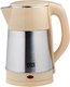 Электрочайник HomeStar HS-1055 / 106468 (стальной/бежевый) - 