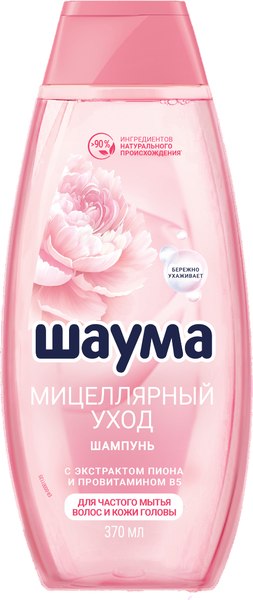 Шампунь для волос Шаума Мицеллярный уход для частого мытья волос (370мл)