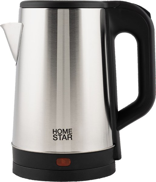 Электрочайник HomeStar HS-1041 / 105220 (стальной/черный)