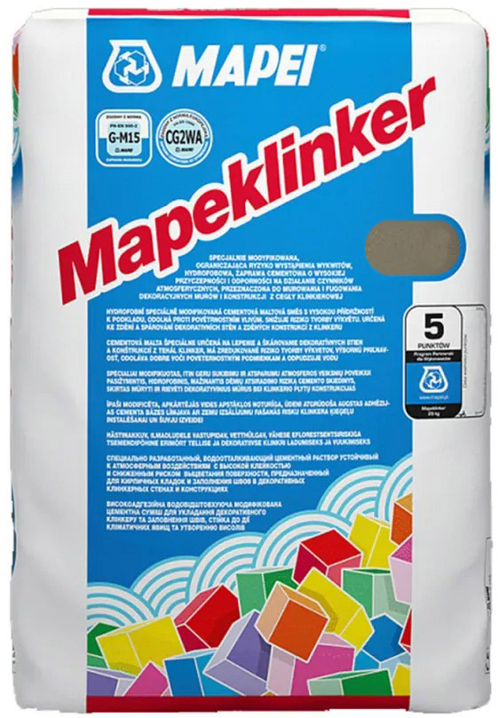Фуга цементная Mapei Mapeclinker 110 Manhattan 2000 (25кг)