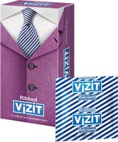 Презервативы Vizit Ribbed №12 (12шт) - 