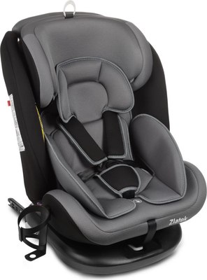 Автокресло Zlatek Cruiser Isofix Lux / KRES3951 (серый/черный) - 