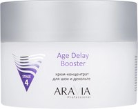 Крем для тела Aravia Professional Age Delay Booster концентрат для шеи и декольте (150мл) - 