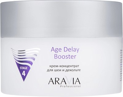 Крем для тела Aravia Professional Age Delay Booster концентрат для шеи и декольте (150мл)