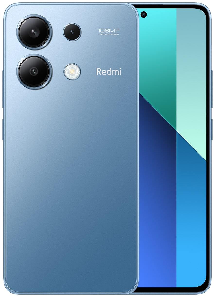 Смартфон Xiaomi Redmi Note 13 8GB/512GB с NFC (синий лед)