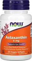 Пищевая добавка NOW Astaxanthin 4mg (60капсул) - 