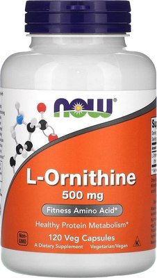 

L-орнитин, L-Ornithine 500mg