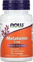 Комплексная пищевая добавка NOW Melatonin 3mg (90шт) - 