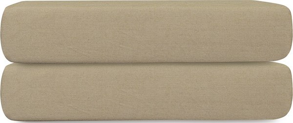 Простыня Tkano Essential TK24-FS0031 на резинке (бежевый/серый)