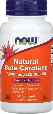 

Витамин, Beta Carotene 7500mcg