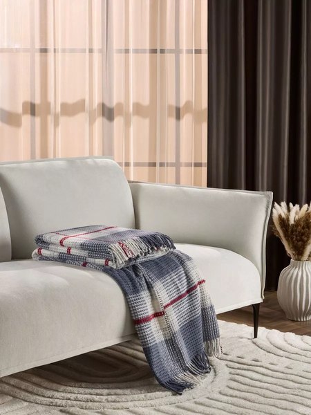 Плед Arya Halden 200x220 (коричневый)