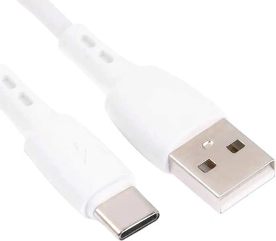 Кабель Carmega Type-C / CAR-C-AC1M-WH (1м, белый) - 