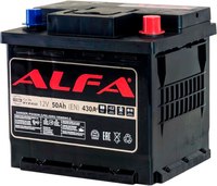 Автомобильный аккумулятор ALFA battery Hybrid R 430A (50 А/ч) - 